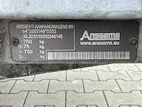 2020 anssems bsx 750.251 aanhangwagen - afbeelding 5 van  13