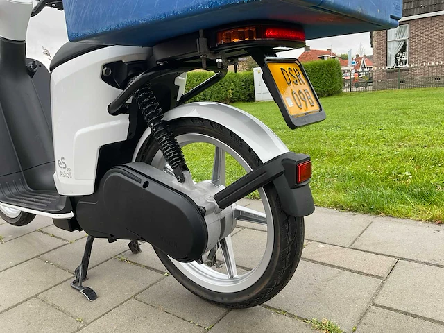 2020 askoll bromscooter es pro e-bezorgscooter - afbeelding 6 van  18