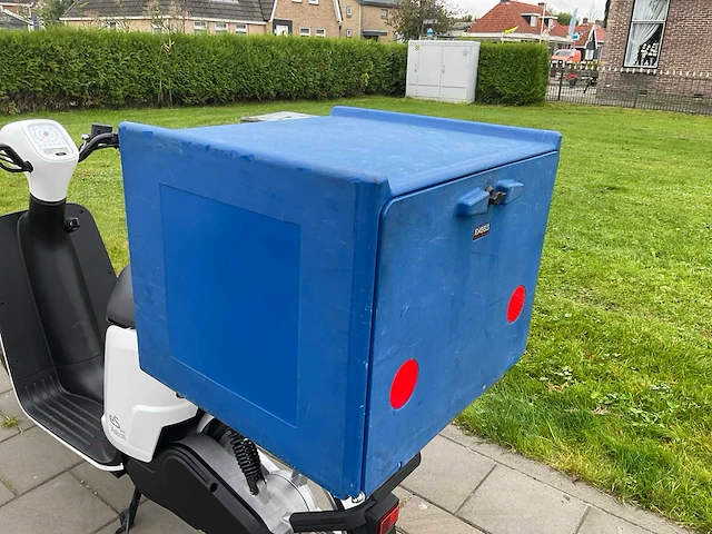 2020 askoll bromscooter es pro e-bezorgscooter - afbeelding 7 van  18