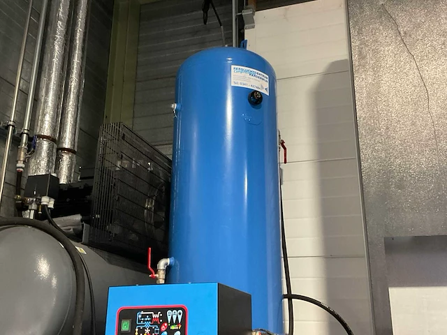2020 atlas copco ac55e300t zuigercompressor - afbeelding 5 van  7