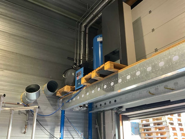 2020 atlas copco ac55e300t zuigercompressor - afbeelding 6 van  7