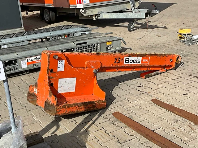 2020 bauer kth 2,5 ‘s’ heftruck hijsjib / hijsarm - afbeelding 3 van  5