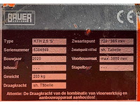 2020 bauer kth s heftruck hijsjib / hijsarm - afbeelding 7 van  7