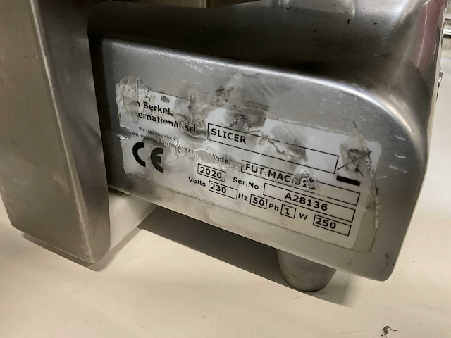 2020 berkel slicer futura mac 315 snijmachine - afbeelding 6 van  6