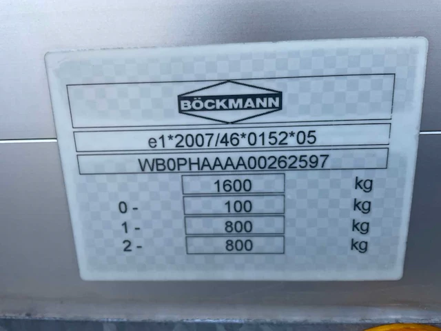 2020 bockmann paardentrailer - afbeelding 9 van  13