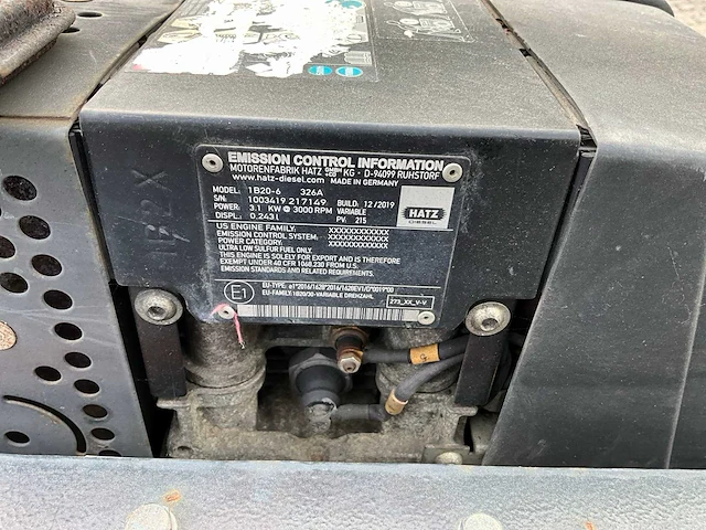 2020 bomag bw71e-2 trilwals - afbeelding 6 van  15