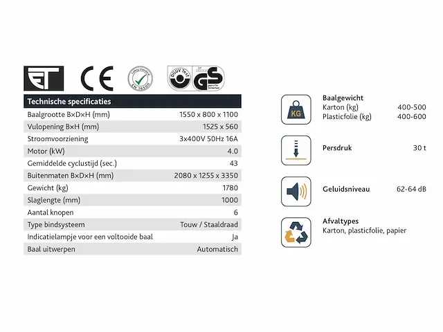 2020 bramidan b30 w sd balenpers - afbeelding 4 van  13