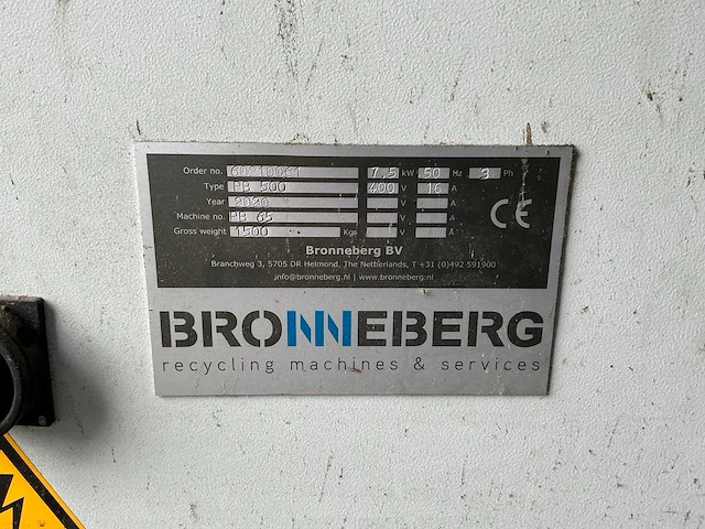 2020 bronneberg pb 500 alligatorschaar - afbeelding 6 van  16