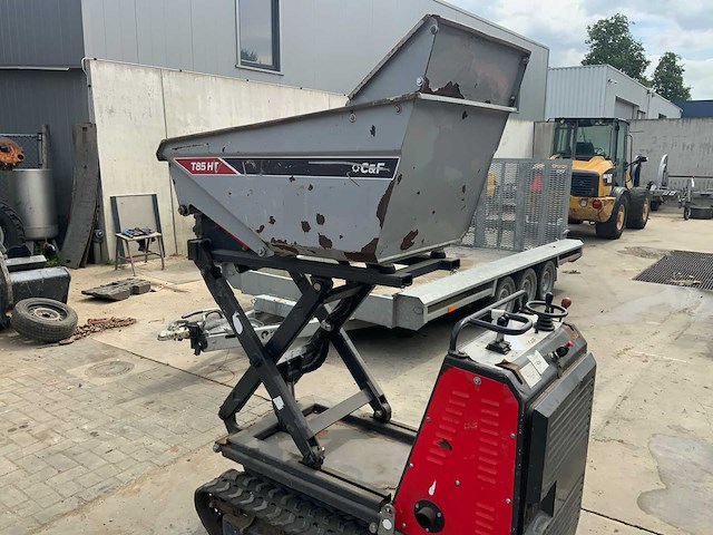 2020 c&f t85 ht traker rups dumper - afbeelding 24 van  25