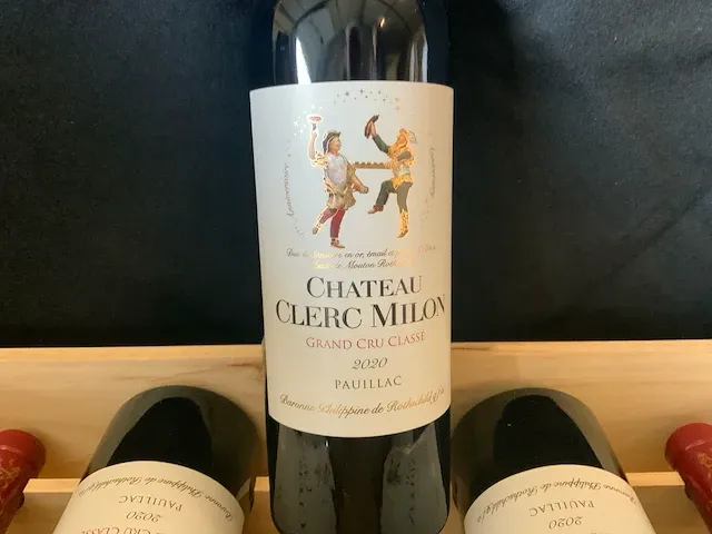 2020 chateau clerc milon grand cru classe rode wijn (6x) - afbeelding 1 van  4