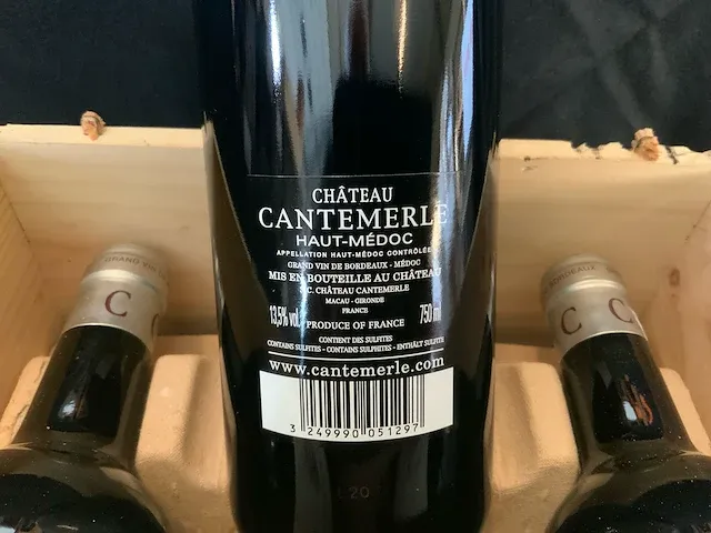 2020 chateau de cantemerle grand cru classe rode wijn (6x) - afbeelding 2 van  4