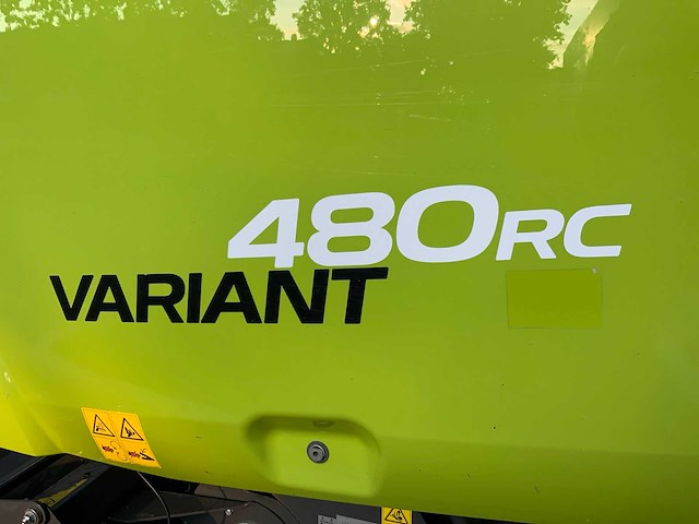2020 claas 480 rc rondebalenpers - afbeelding 5 van  32