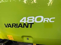 2020 claas 480 rc rondebalenpers - afbeelding 13 van  32