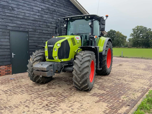 2020 claas arion 650 vierwielaangedreven landbouwtractor - afbeelding 1 van  35