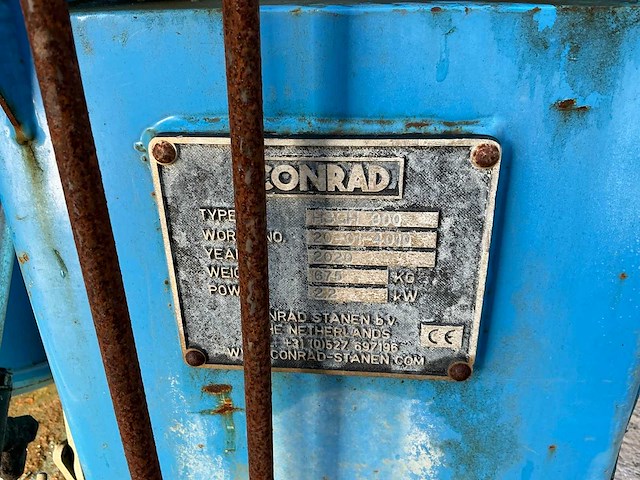 2020 conrad hgsh300 hydraulische groutslang vulhaspel - afbeelding 7 van  7