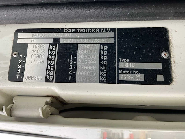 2020 daf xf 480 vrachtwagen - afbeelding 48 van  49