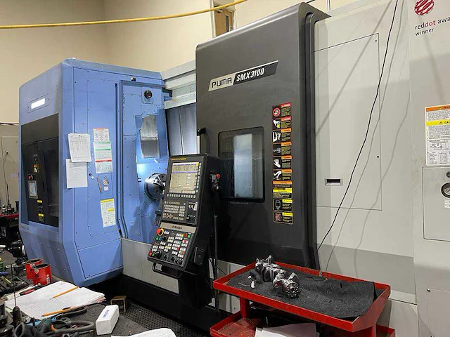 2020 doosan smx 3100 cnc draaibank - afbeelding 16 van  45