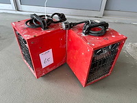 2020 elektrische kachel 3000w. (2x) - afbeelding 2 van  5