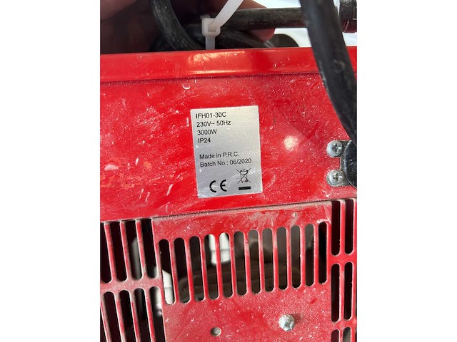 2020 elektrische kachel 3000w. (2x) - afbeelding 5 van  5