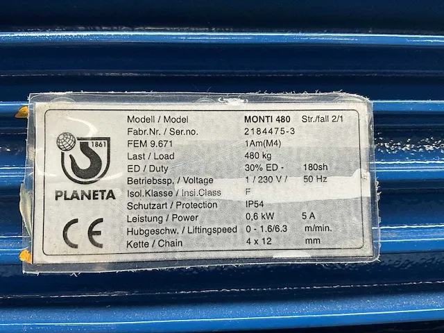 2020 eller-safe e1-w1 mobiele portaalkraan - afbeelding 8 van  19