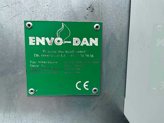 2020 envo-dan selekt burner 12-rijige onkruidbrander - afbeelding 24 van  24