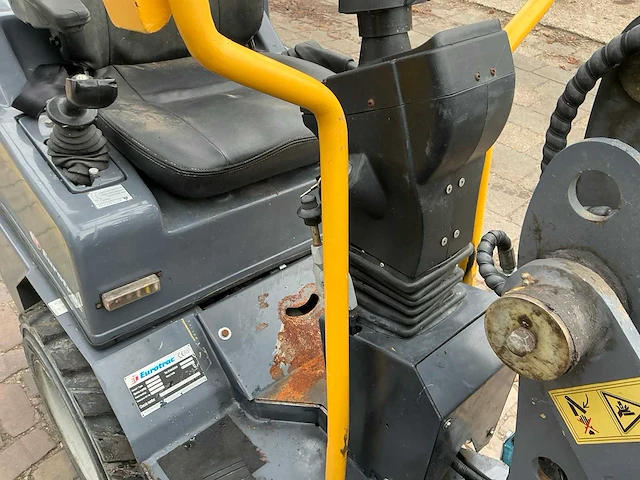 2020 eurotrac 800/w10 minigraafmachine / loader - afbeelding 21 van  37