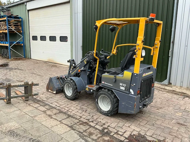 2020 eurotrac 800/w10 minigraafmachine / loader - afbeelding 34 van  37