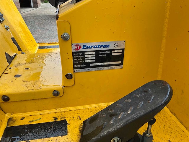 2020 eurotrac w12s shovel - afbeelding 9 van  23