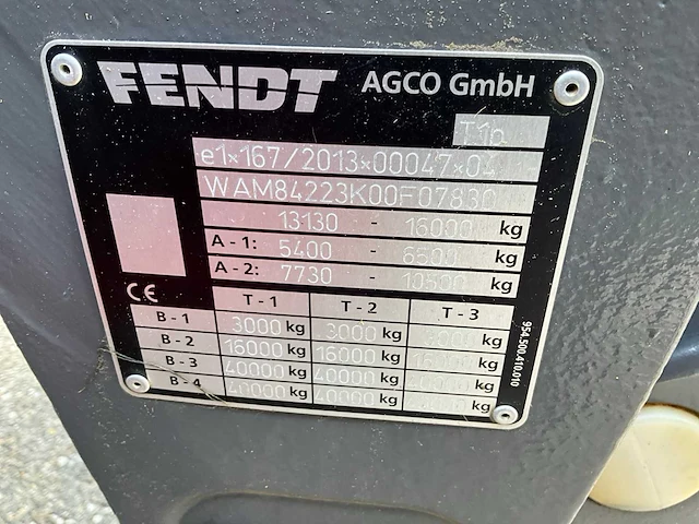 2020 fendt 828 vario s4 profi plus vierwielaangedreven landbouwtractor - afbeelding 36 van  41