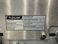 2020 flexlink x300 conveyor transportband 90 graden - afbeelding 3 van  11
