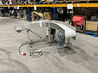 2020 flexlink x300 conveyor transportband 90 graden - afbeelding 1 van  11