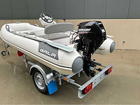 2020 gala a330 alu rib rubberboot gala including mercury 15hp - afbeelding 4 van  19