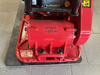 2020 gtm gte200 trilplaat 64kg. "ongebruikt" - afbeelding 2 van  6