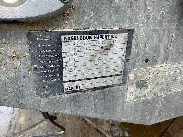 2020 hapert ta aanhangwagen - afbeelding 5 van  10