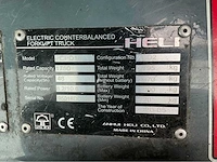 2020 heli cpd18 vorkheftruck - afbeelding 21 van  28