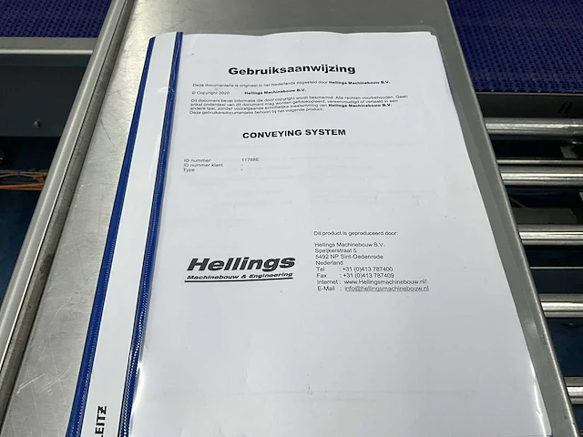2020 hellings aan-afvoer en buffer transportband - afbeelding 3 van  12
