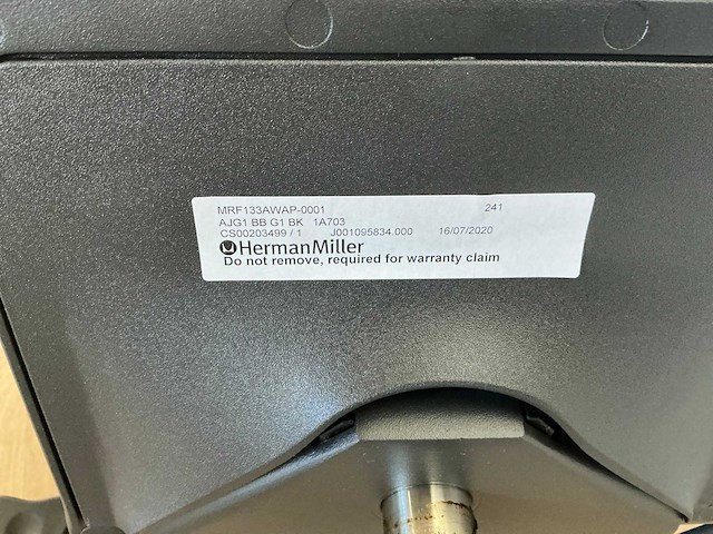 2020 herman miller mirra 2 bureaustoel - afbeelding 7 van  8