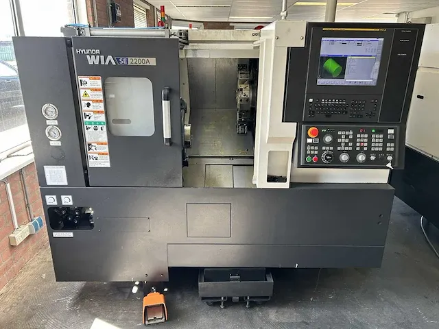 2020 hyundai wia se2200a cnc draaibank - afbeelding 7 van  14