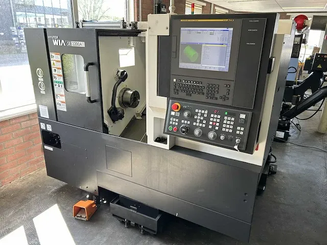 2020 hyundai wia se2200a cnc draaibank - afbeelding 8 van  14