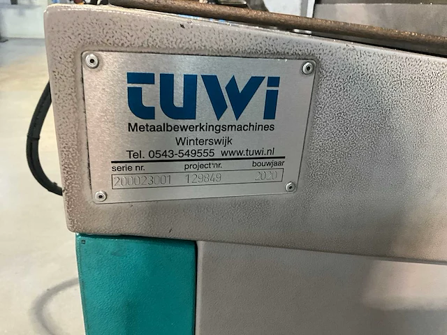2020 imet bs350 shi bandzaagmachine - afbeelding 16 van  21