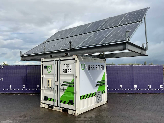 2020 infra solar 1902 off-grid/hybride energy unit 10kva/24kwh - afbeelding 1 van  35