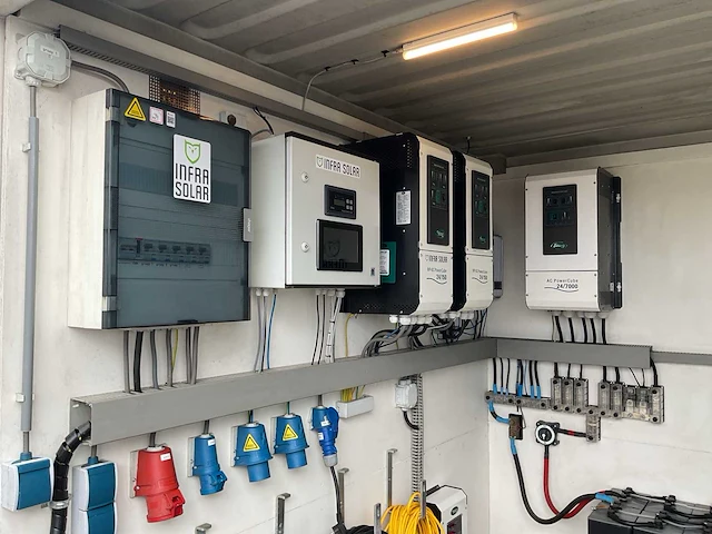 2020 infra solar 1902 off-grid/hybride energy unit 10kva/24kwh - afbeelding 7 van  35