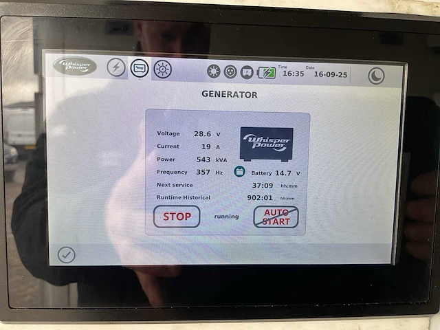2020 infra solar 1903 off-grid/hybride energy unit 10kva/24kwh - afbeelding 14 van  30