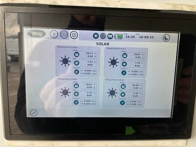2020 infra solar 1903 off-grid/hybride energy unit 10kva/24kwh - afbeelding 15 van  30