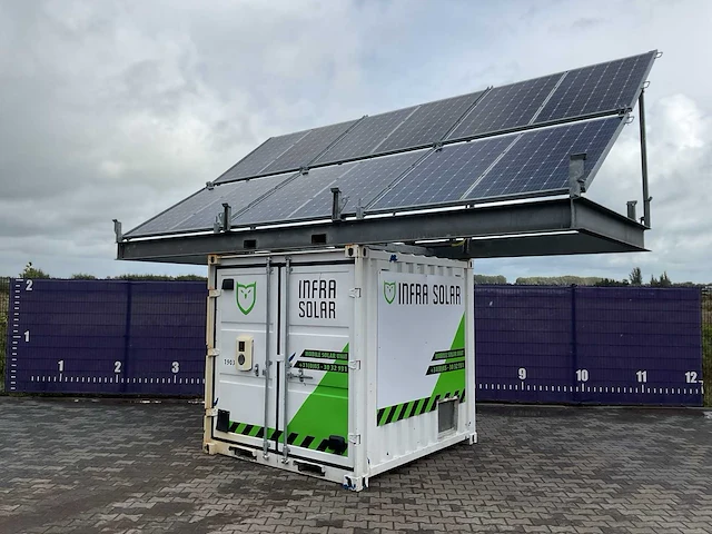 2020 infra solar 1903 off-grid/hybride energy unit 10kva/24kwh - afbeelding 1 van  30