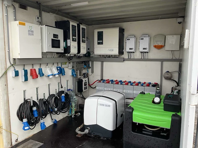 2020 infra solar 1903 off-grid/hybride energy unit 10kva/24kwh - afbeelding 6 van  30