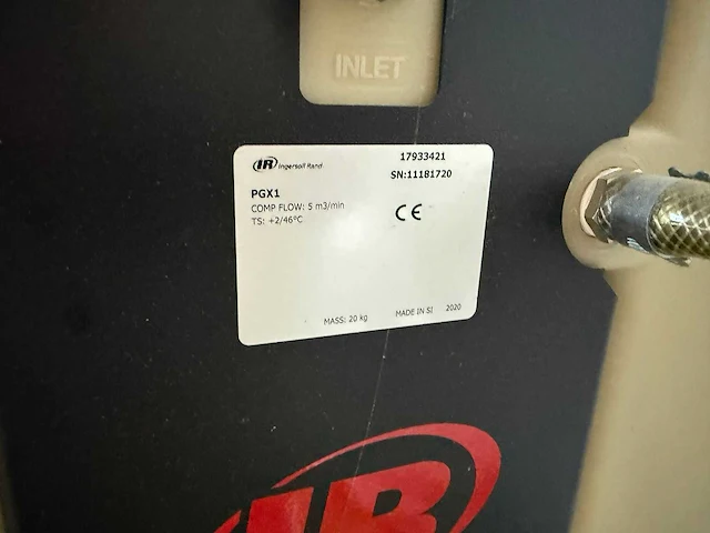 2020 ingersoll rand/verboon rse7 5ie-a10 luchtcompressor - afbeelding 2 van  22