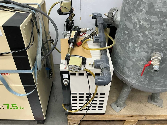 2020 ingersoll rand/verboon rse7 5ie-a10 luchtcompressor - afbeelding 8 van  22