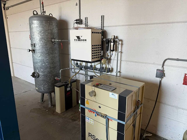2020 ingersoll rand/verboon rse7 5ie-a10 luchtcompressor - afbeelding 12 van  22