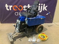 2020 janser electro ride-on tapijtstripper hydraulisch